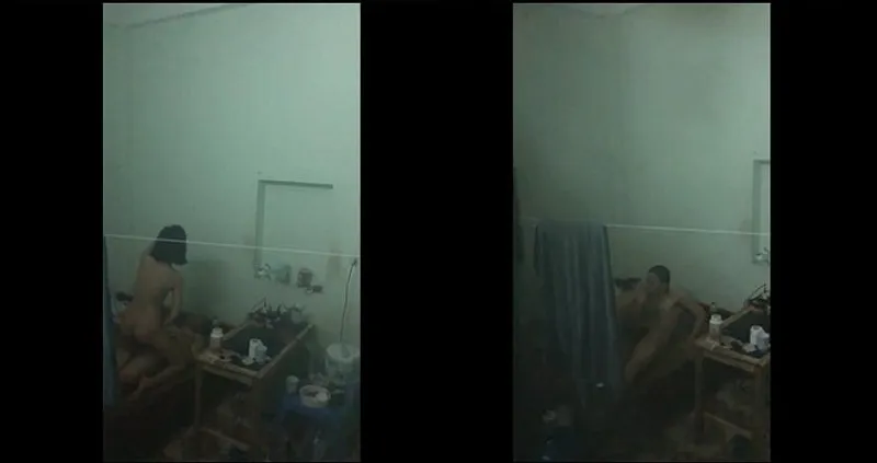 Quay lén em hàng xóm và người yêu làm tình