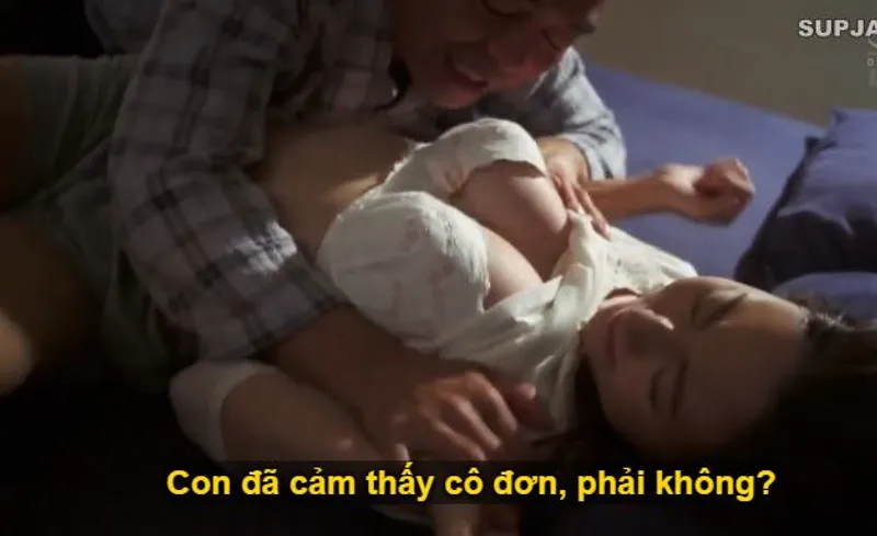 Nhìn con trai mải mê công việc khiến bạn gái nó cô đơn, ông bố chồng liều lĩnh đè con dâu ra làm tình.